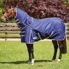 Image of WeatherBeeta ComFiTec Essential 50g Detach A Neck Lite Plus Rug - Navy