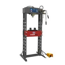 Image of Sealey Air/Hydraulic Press 30 tonne Floor Type with Foot Pedal
