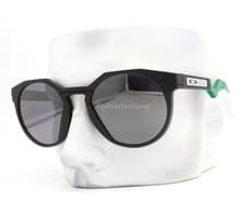 Image of Oakley HSTN Sunglasses OO9242-1052 Matte Black Crystal Green Prizm Black w/pouch