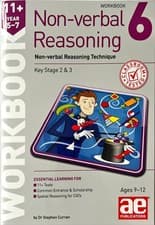 Image of Unused 11+ Non-Verbal Reasoning Year 5-7 Workbook 6 AE NVR Practice Questions