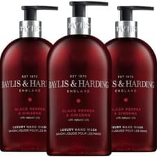 Image of Baylis & Harding Hand Wash,500ml (Pack of 3) Antibac Hand Wash Liquid Soap UK