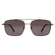 Image of Ted Baker Sunglasses TB1720 Elijah 001 Matte Black Gold Grey