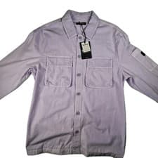 Image of Barbour International Kenneth Overshirt Men’s Medium Lylic Side Pockets New