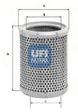 Image of Air Filter for CITROËN RENAULT:18,20,21,25,CX I 1444-K7 5004263 9974851