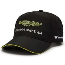 Image of Aston Martin Adult Team Cap / Black White / RRP £42