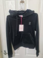 Image of Juicy Couture Diamante Zip Up Hoodie
