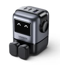 Image of UGREEN Uno Charger 65W USB C Charger Nexode 3-Port GaN Fast Charger Plug Type C