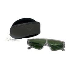 Image of Emporio Armani Sunglasses EA 4167 (537187) Clear / Green Sunglasses