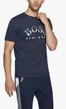 Image of BOSS Tee 1 T-Shirt 10231939 402 Dk Blue Size L RRP£55