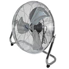 Image of Metal Floor Fan High Velocity Air Cooling 3 Speed Control Cool Home Gym Workshop