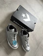 Image of NEW Converse Chuck Taylor All Star Malden Street mid-top boots in grey leather