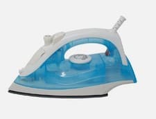 Image of PowerPlus Steam Iron 1400W Lightweight Easy Glide Soleplate Garment Iron