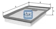 Image of Air Filter for AUDI SEAT SKODA VW:A1,RAPID,POLO V,IBIZA IV,POLO Van 6C0129620D