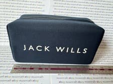 Image of JACK WILLS Toiletry / Wash Bag - Navy Blue - Holiday / Travel