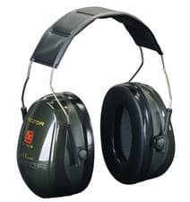 Image of 3M PELTOR Optime II Premium Quality Ear Defender Muffs Headband Neckband Folding