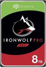Image of Seagate IronWolf Pro 8TB NAS HDD ST8000NE001 3.5" SATA III 7200RPM 256MB Cache