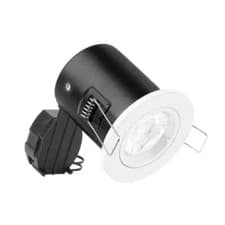 Image of AURORA Enlite Fixed Fire Rated GU10 Downlight EN-FD101W White