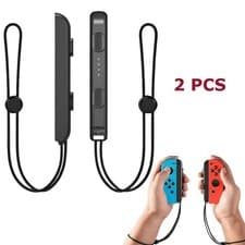 Image of 2 Pcs Wrist Straps for Nintendo Switch Joycon Controller Adjustable Wristbands
