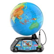 Image of LeapFrog Magic Adventures Globe (Frustration Free 11.1" x 10.2" x 14.1", Blue