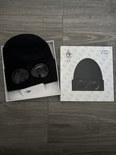 Image of CP Company Black Beanie Goggles Black One Size Brand New
