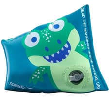 Image of Speedo Armbands - 2-6 Year Olds - Blue & Green Crocodile Boys Girls Stage 2