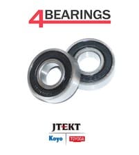 Image of Koyo 6013-2RS Ball Bearing Sealed 65 mm x 100 mm x 18 mm Premium Quality