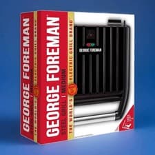 Image of NEW George Foreman Medium Family Health Grill 5-Portion Fat Reduced Non-Stick 🍖