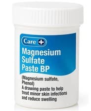 Image of Magnesium Sulfate Paste 50g | Draws Out Boils, Splinters & Infection