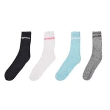 Image of Gelert Mens Thermal Socks Walking Boot Socks 4 Pack Knitted Elasticated Opening