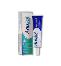 Image of Anusol Cream 43g - Haemorrhoids Shrinks Piles 3 Way Action
