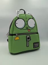 Image of BNWT Gir Loungefly Backpack Sdcc Exclusive Invader Zim New 2020 Green Rare Tags