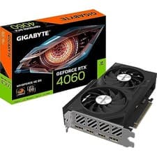 Image of GIGABYTE NVIDIA Geforce RTX 4060 Windforce OC Graphics Card - 8GB GDDR6,