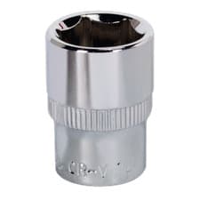 Image of Sealey WallDrive Socket 14mm 3/8"Sq Drive Fully Polished - SP3814