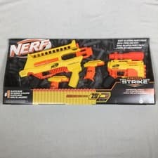 Image of Nerf Alpha Strike Infantry Pack - 4 Blasters 20 Darts New & Sealed In Box