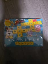 Image of Mattel Games Scrabble Junior, Kids Crossword Board Game, English Version