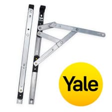 Image of Yale Fire Escape Window Hinge Double Glazing Upvc Egress Friction Stay