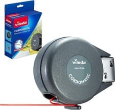 Image of Vileda Cordomatic Retractable Washing line 1 x 15m | Extendable Clothes Line