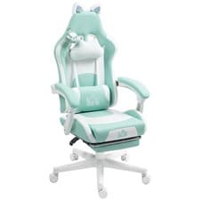 Image of HOMCOM Racing Gaming Chair Reclining Faux Leather Computer Chair with Footrest