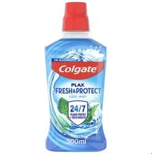 Image of Plax Cool Mint Mouthwash 500ml - Fresh Breath mouthwash - Instant Long-Lastin...