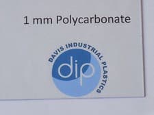 Image of 1 mm Clear POLYCARBONATE Sheet