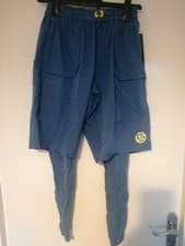 Image of Skins Series 5 Mens T&R Long Tights Blue Size M BNWT