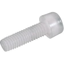 Image of Toolcraft Hexagonal Cylinder Head Screws DIN 912 Polyamide M5 x 25mm Pack Of 10