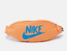 Image of Nike Sportswear Heritage Bum bag Hip Waist Bag Fanny Pack Belt Orange Blue New