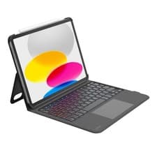 Image of Belkin Keyboard Case with Cradle for iPad 10.9" 10th Gen Magnetic - Black