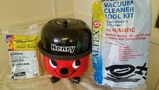 Image of HENRY HVR200 BAGGED CYLINDER VACUUM CLEANER ORIGINAL 1200WATT MACHINES