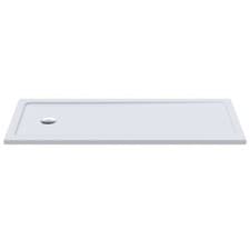 Image of Nuie 1700 x 700mm Bath Replacement Slimline Shower Tray Slip Resistant Bathroom