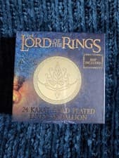Image of The Lord Of The Rings Elven Medallion Brand New & Sealed Limited Edition