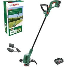 Image of Bosch EASYGRASSCUT 18V-230 P4A 18v Cordless Grass Trimmer and Edger 230mm 2 x 2a