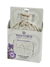 Image of Warmies Heatable Bottle Faux Fur Lavender Scented Microwavable