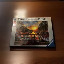 Image of Ravensburger - 1000 Piece Jigsaw Puzzle - Bicycles In Amsterdam NEW